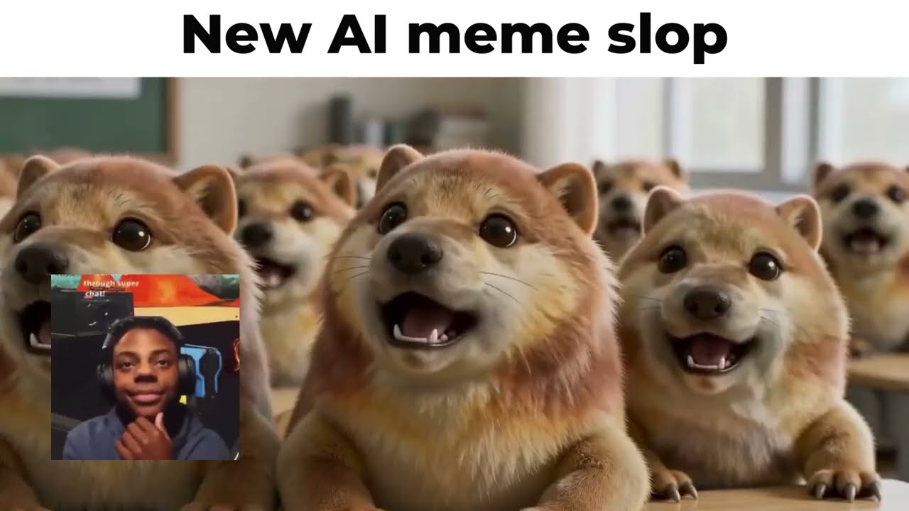 What The Dog Doing Original Video vs 2026 AI What The Dog Doin AI Chinese Slop