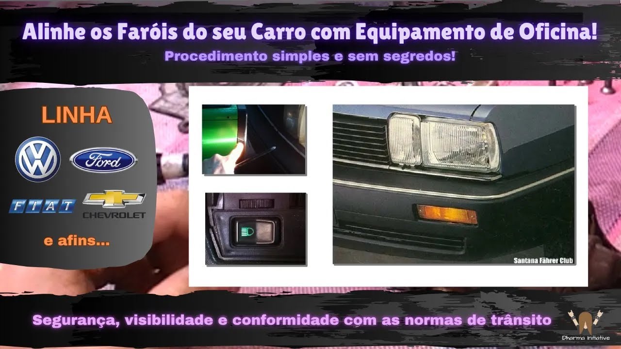 Regulagem Profissional de Faróis 🔧 Alinhe os Faróis com Equipamento de Oficina
