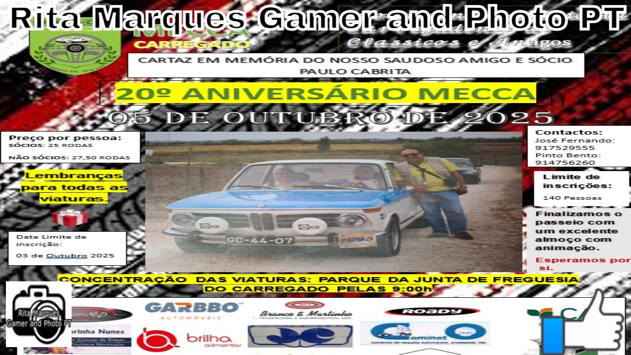 |MECCA-Clássicos e Antigos do Carregado - 20º Aniversário MECCA|