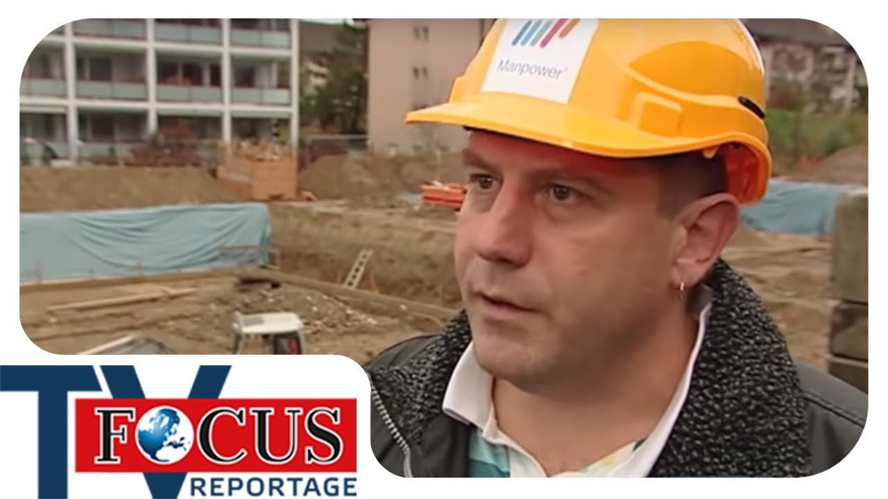 Deutsche Gastarbeiter in der Schweiz - Billiglöhner auf der Spur  | Focus TV Reportage