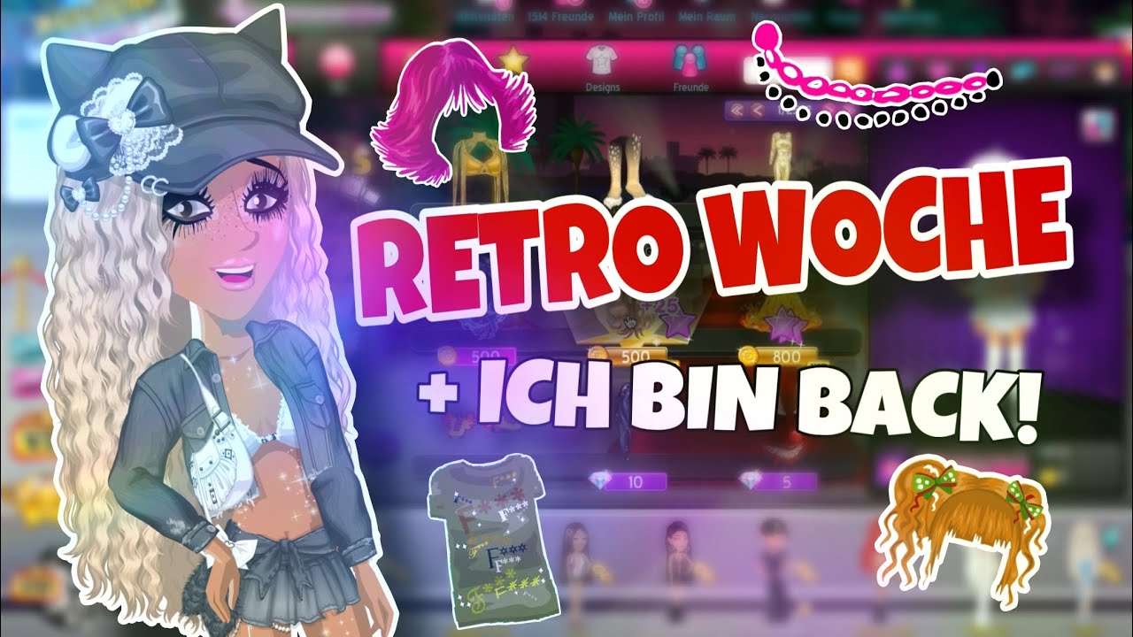 RETRO WOCHE 2025! 😍 + Ich bin Zurück? 🥳 | MovieStarPlanet 2025
