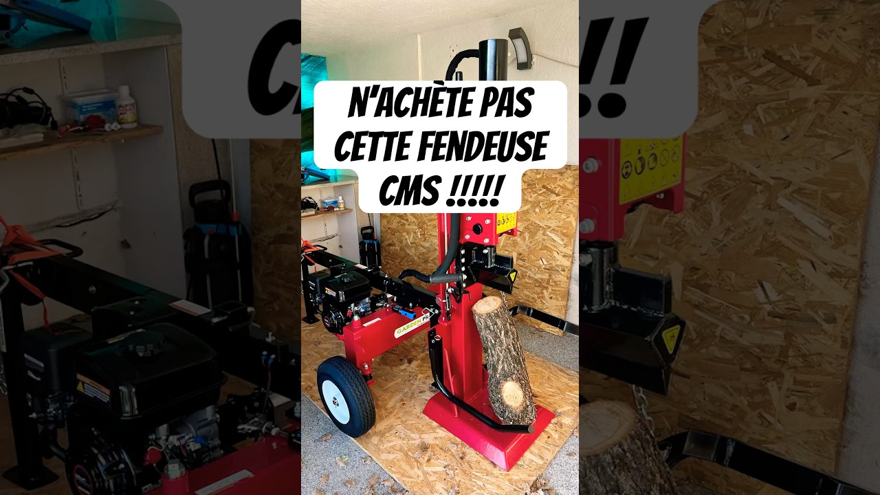 fendeuse thermique 24T cms 
