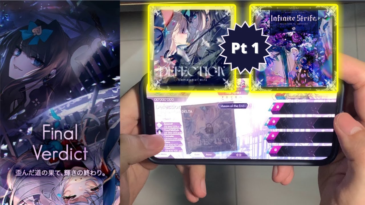 Arcaea - Final Verdict - Blind Playthrough Part 1 | Defection + Unlocking Infinite Strife,