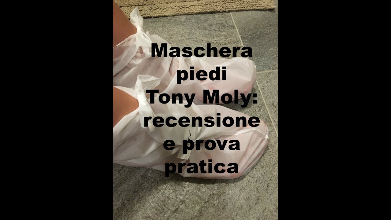 TONY MOLY Maschera esfoliante piedi: recensione e test su strada