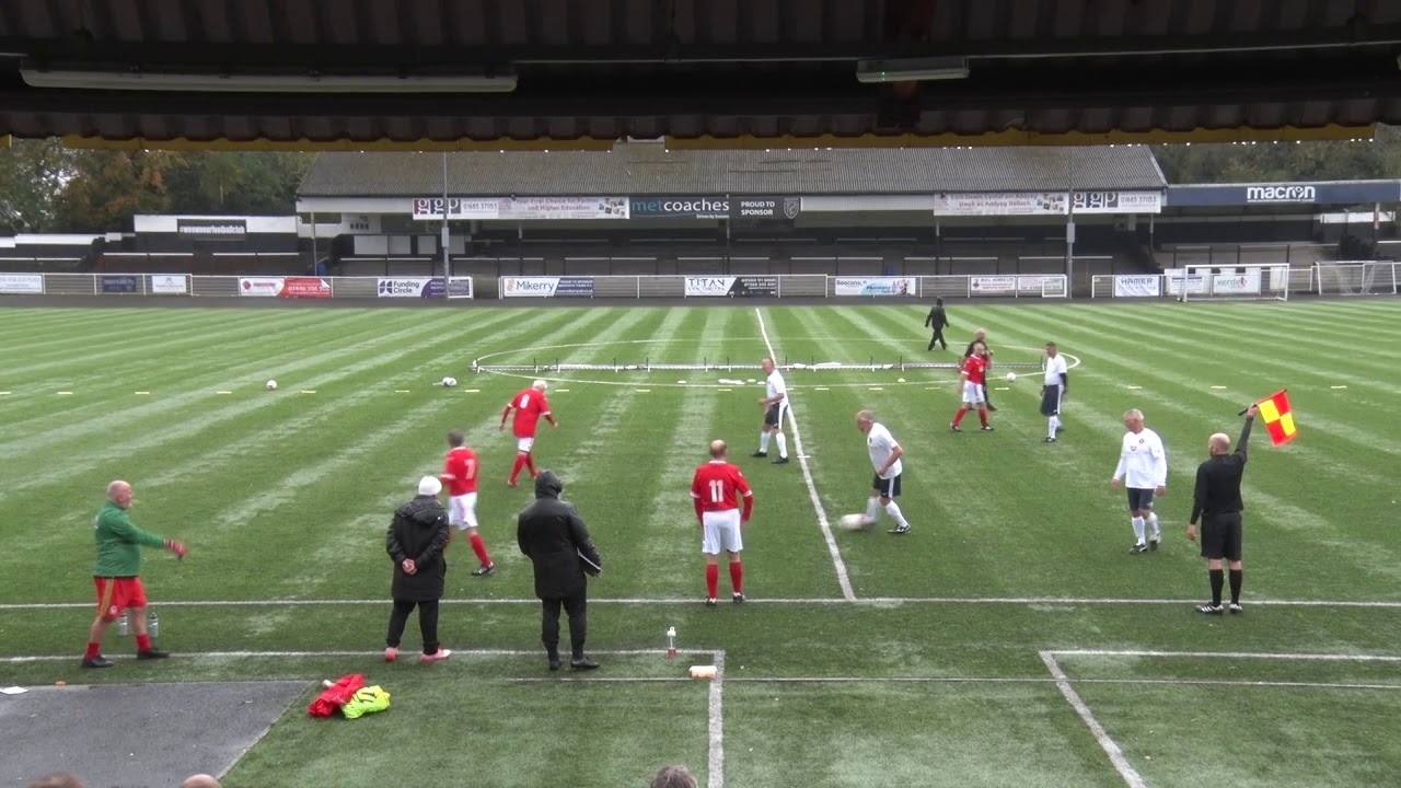 Wales v England over 60's Men's Walking Football International