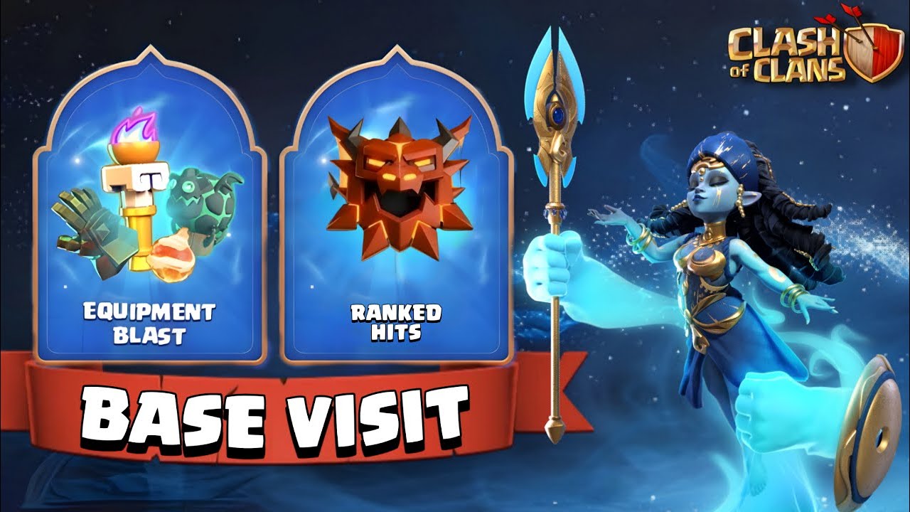 Completing Equipment Blast & Ranked hits | Live COC Gameplay
