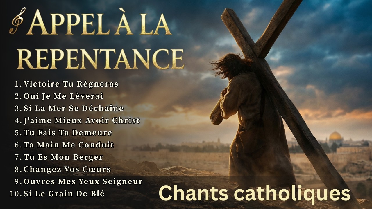 Chants Catholiques à Jésus 🙏 Prière Puissante de Guérison et de Paix pour la Famille