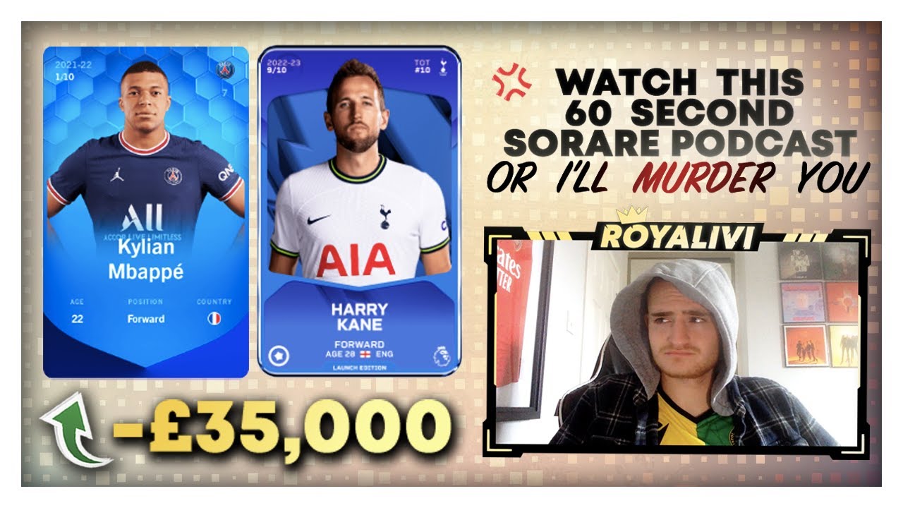 SORARE BOT LOSES &pound;35,000 | Watch This 60 Second Sorare Podcast Or I'll Murder You E04
