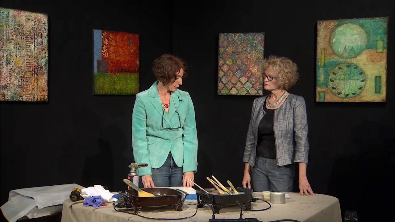 Carol Aaron - Encaustics