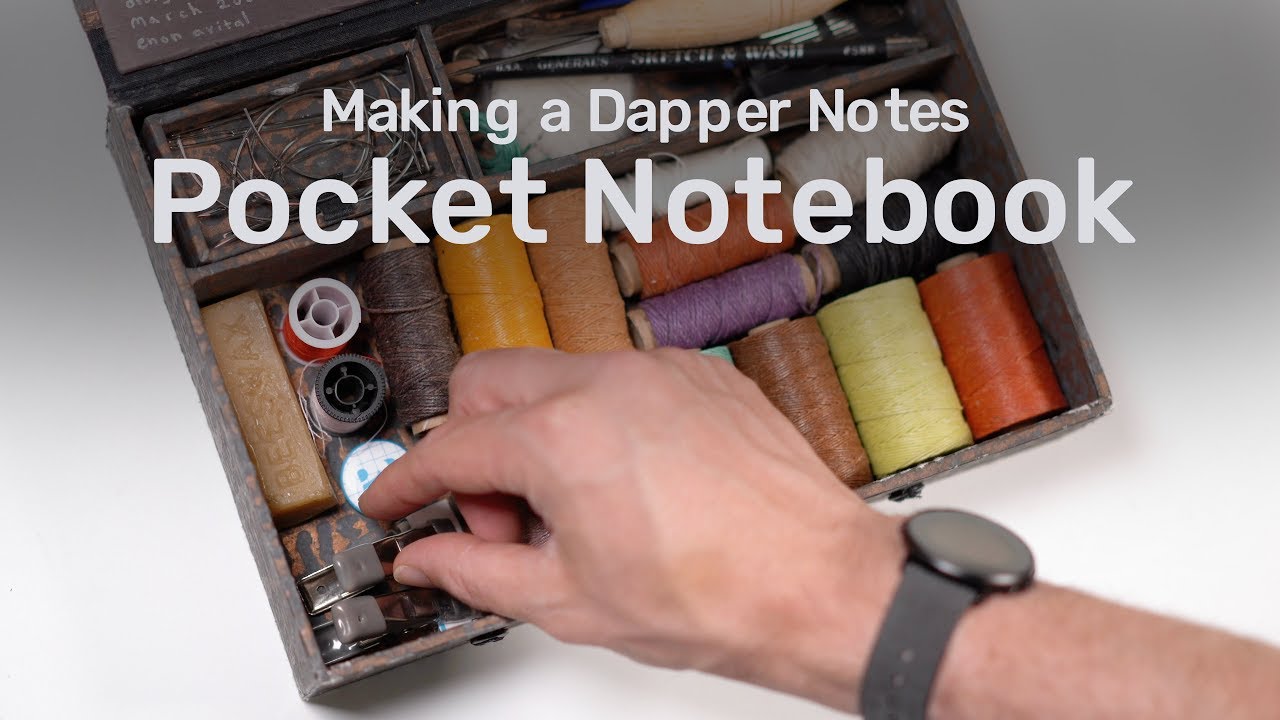 How to Make a Sewn, Fabric-Cover Pocket Notebook