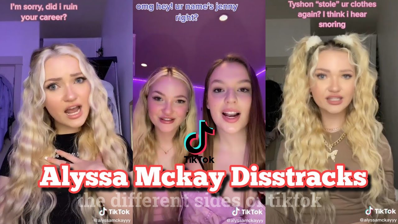 Alyssa Mckay Tiktok Disstrack Compilation | @alyssamckayyy