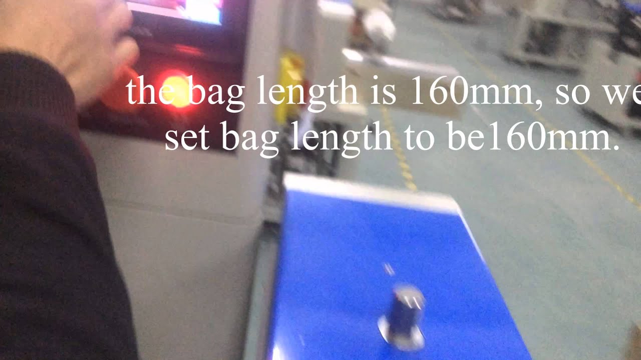 Horizontal Flow packing machine Photoelectric eye for color mark tracking