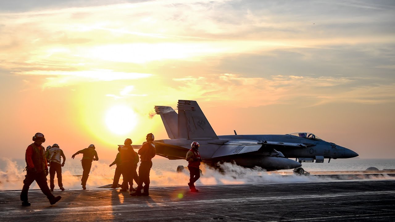 Запуск, настройка радара и взлет с авианосца F/A-18C (стрим из Дискорда). К.В.А.С. в DCS World.