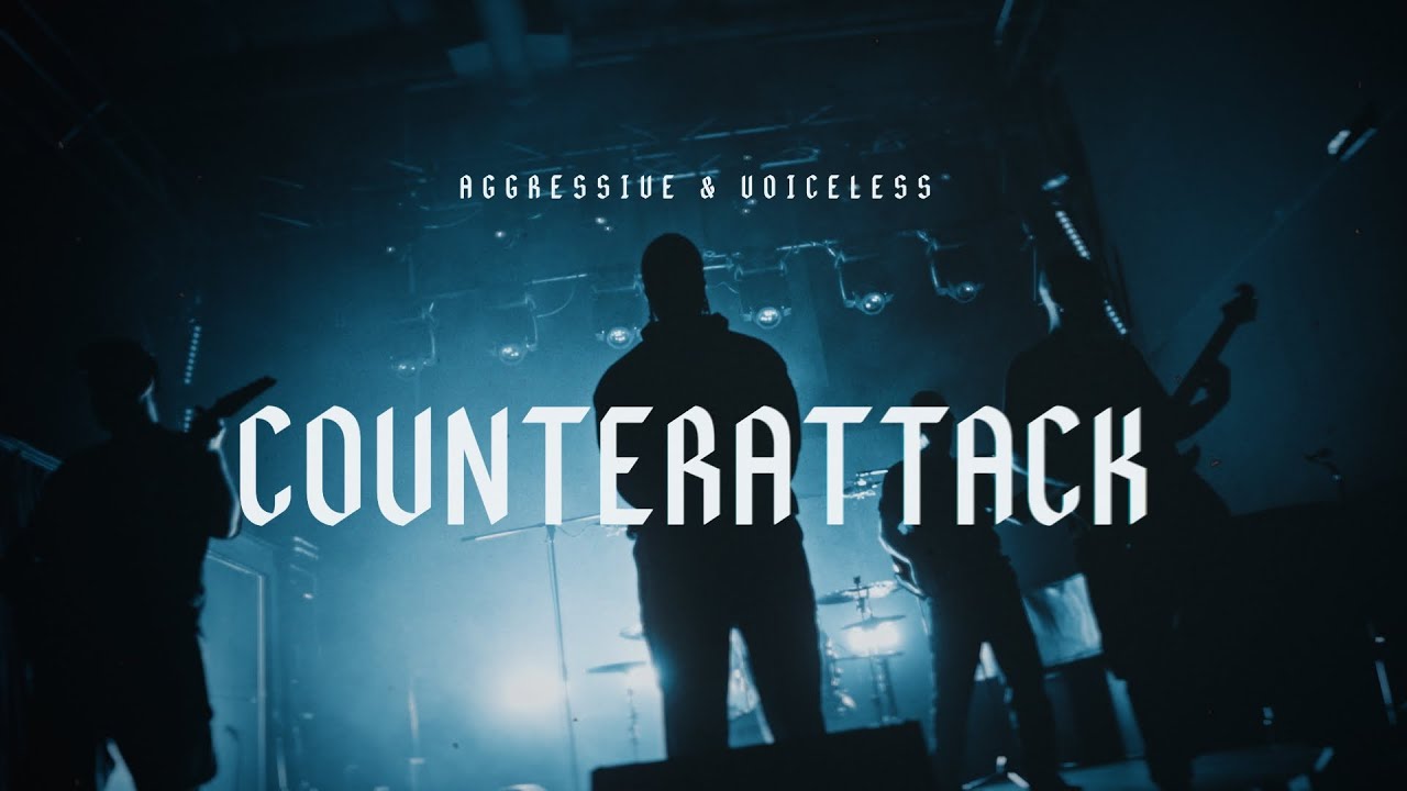 AGGRESSIVE & VOICELESS - COUNTERATTACK (FT. LEWIS - COUNTERACTT) [OFFICIAL MUSIC VIDEO](2025)SW EXCL