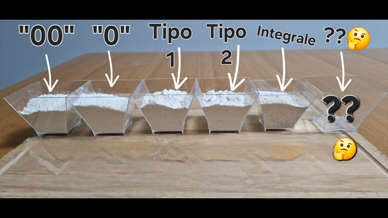 Differenze tra le farine di grano tenero e come usarle, processo produttivo, curiosità finale!