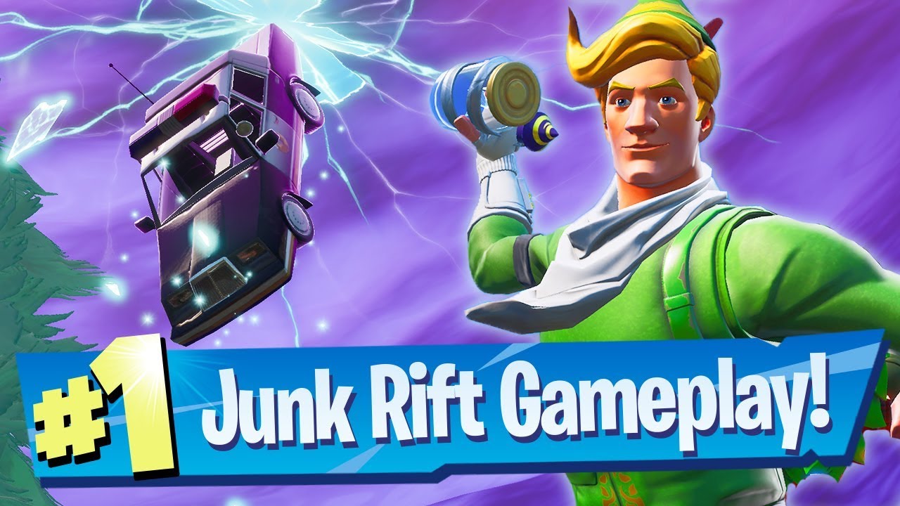NEW Junk Rift Gameplay + Glitched Consumables - Fortnite Battle Royale