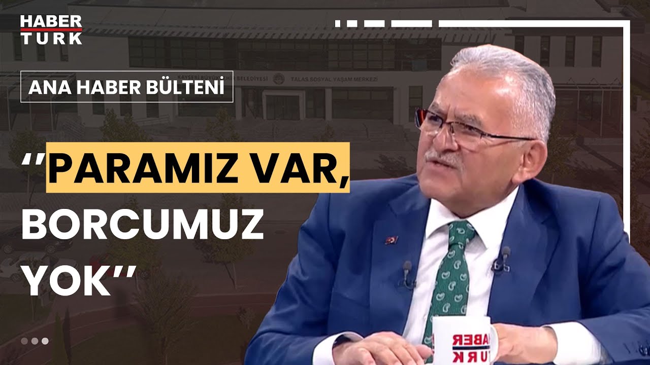 Kayseri Belediye Başkanı Dr. Memduh Büyükkılıç Habertürk'te. Nasıl bir Kayseri hayali kuruyor?