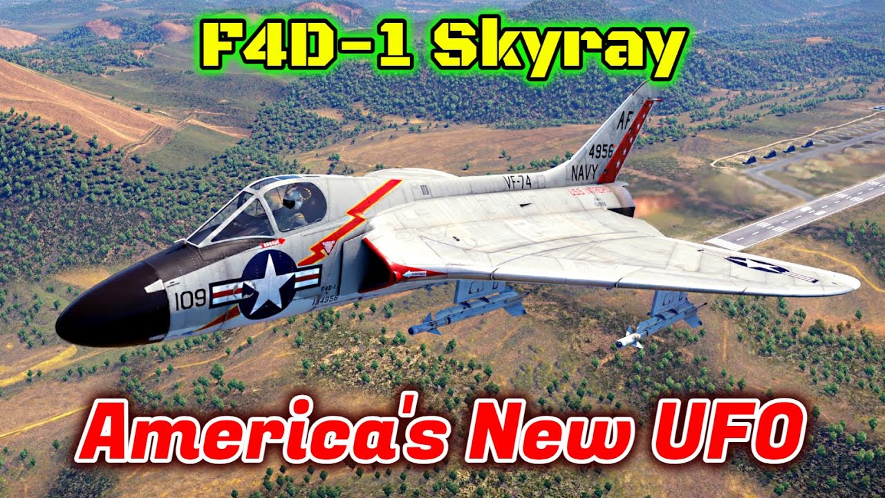 F4D-1 Skyray FIRST Gameplay - Wing Rip Is A MAJOR Concern [War Thunder]