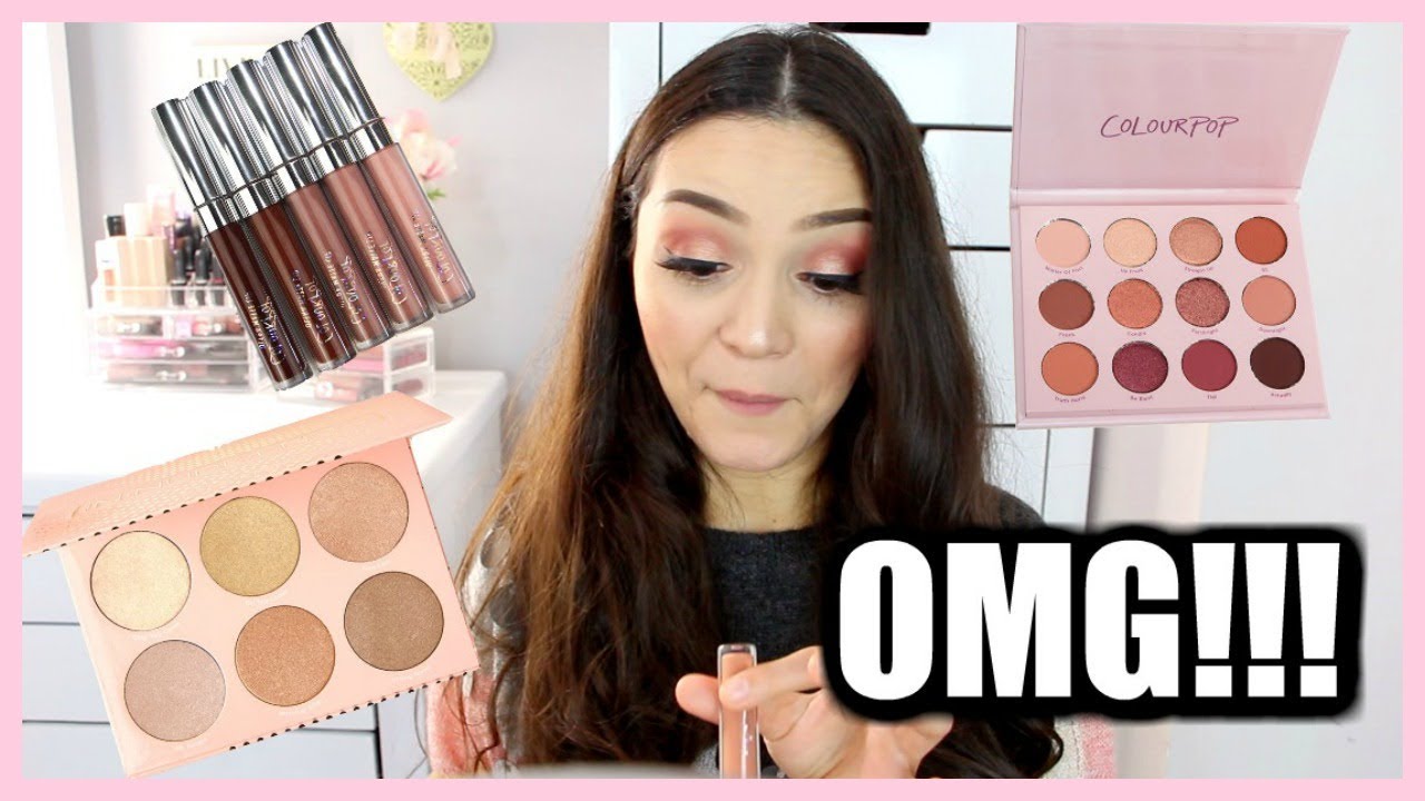 PRIMERAS IMPRESIONES | PALETA DE ILUMINADORES DE COLOURPOP, SOMBRAS Y LABIALES