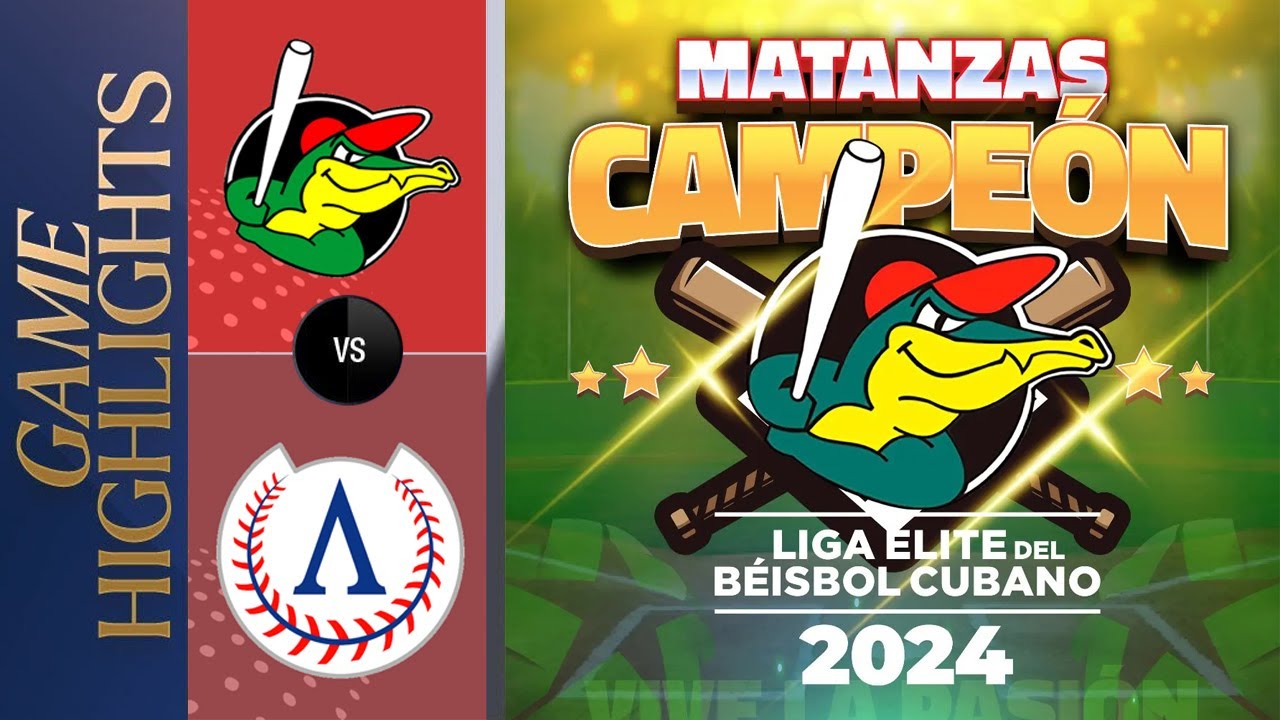 Resumen MATANZAS 🆚 ARTEMISA - Juego 6 - Final II Liga Élite béisbol cubano 🇨🇺