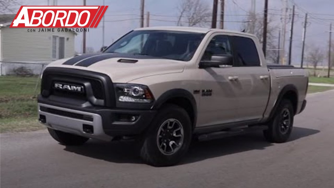 Ram 1500 Rebel 2017 - Prueba A Bordo Completa