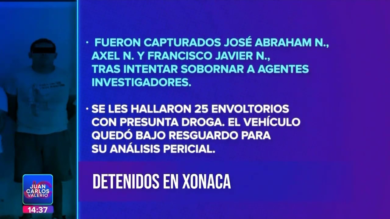 Asegurados Xonaca || Noticias con Juan Carlos Valerio