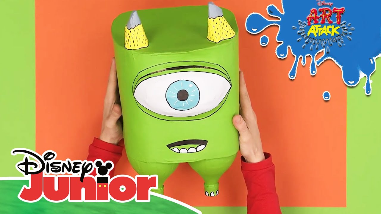 Art Attack Bastelclip 79: Monster-M&ouml;bel | Disney Junior
