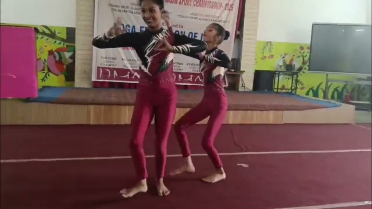 Pranavalaya | Artistic pair yoga | Reet's Holistic Hub #yoga #advanceyoga 