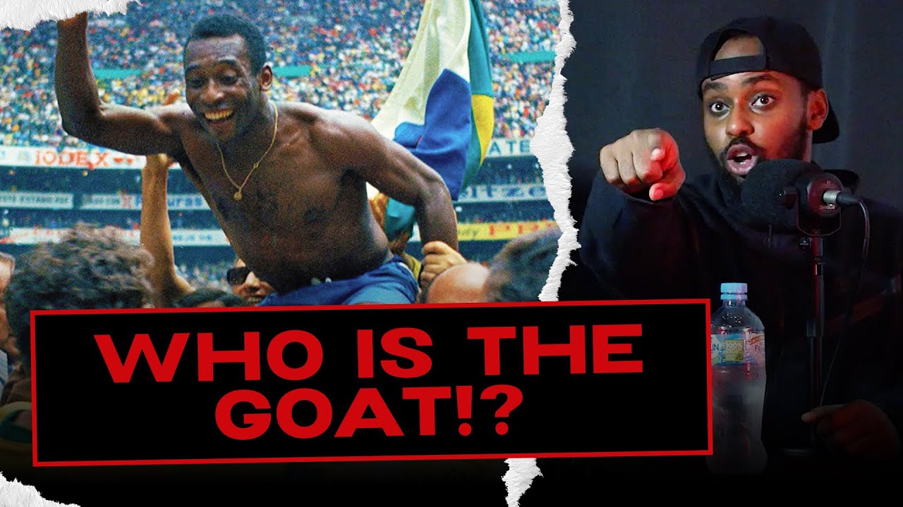 DEBATE: WHO IS THE GOAT OF FOOTBALL!? FT. PELE, MARADONA, MESSI & RONALDO ● GALACTICOZ PODCAST CLIPS