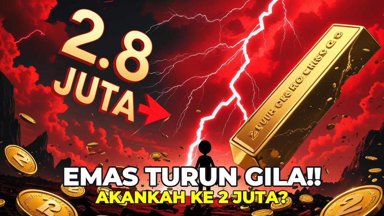 Harga Emas Turun ke 2,8 Juta, Apakah Bisa Tembus 2 Juta per Gram?