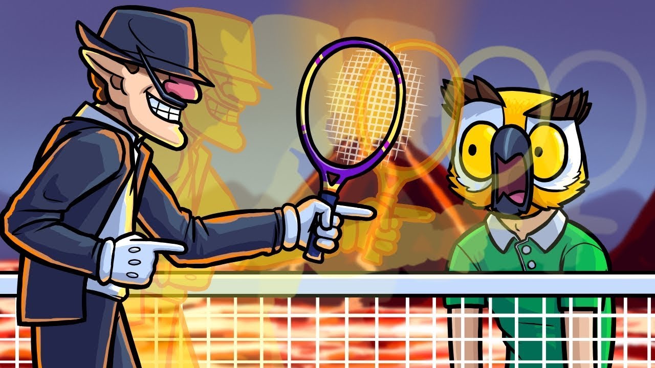 The Moonwalk Trick Shot! - Mario Tennis Aces Funny Moments