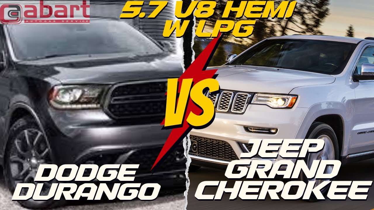 Który V8 Hemi lepszy do LPG: Jeep Grand Cherokee czy Dodge Durango po montażu w@Abart Auto&Gaz