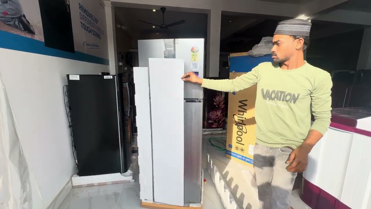 Double door refrigerator whirlpool features 235 litre new model2026 #whirlpool #refrigerator #fridge