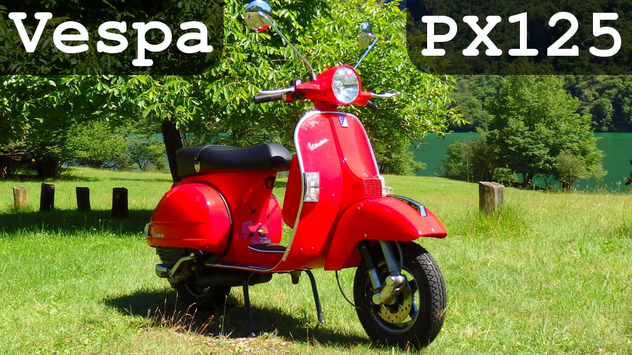 PIAGGIO New Vespa PX125 Overview Features Test Drive | Year 2016