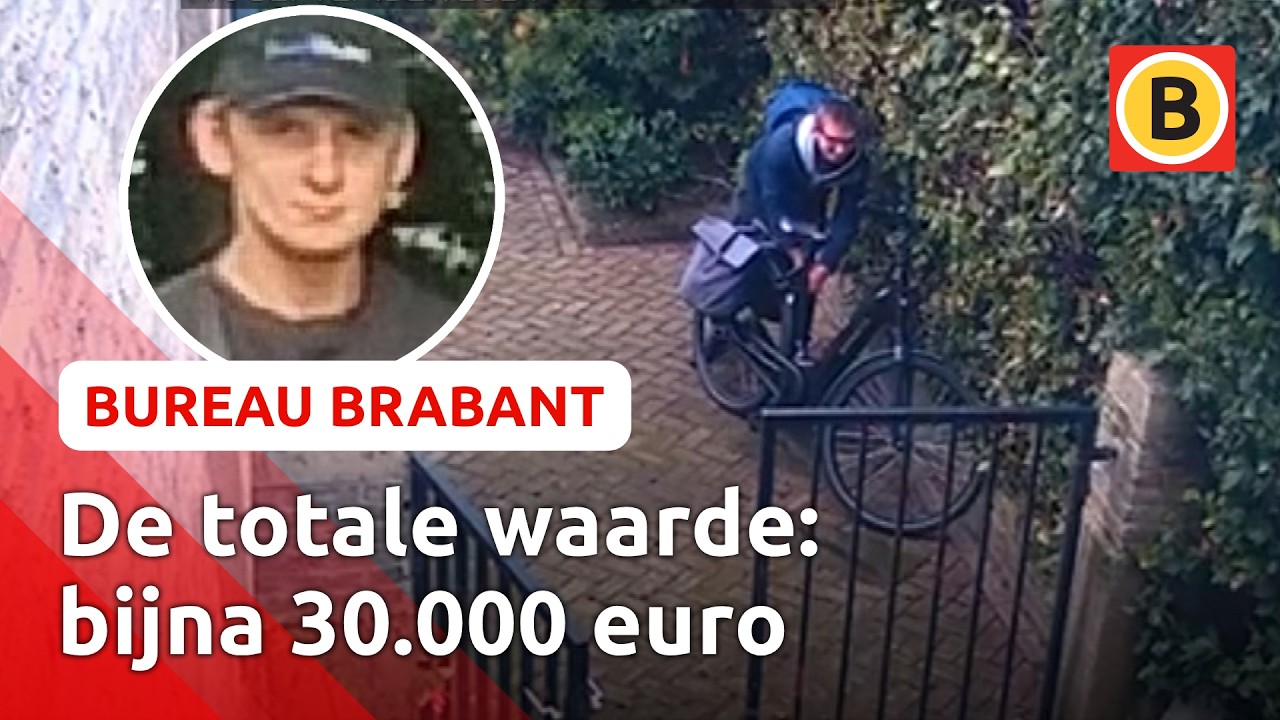 Deze man steelt elektrische fietsen  | Bureau Brabant