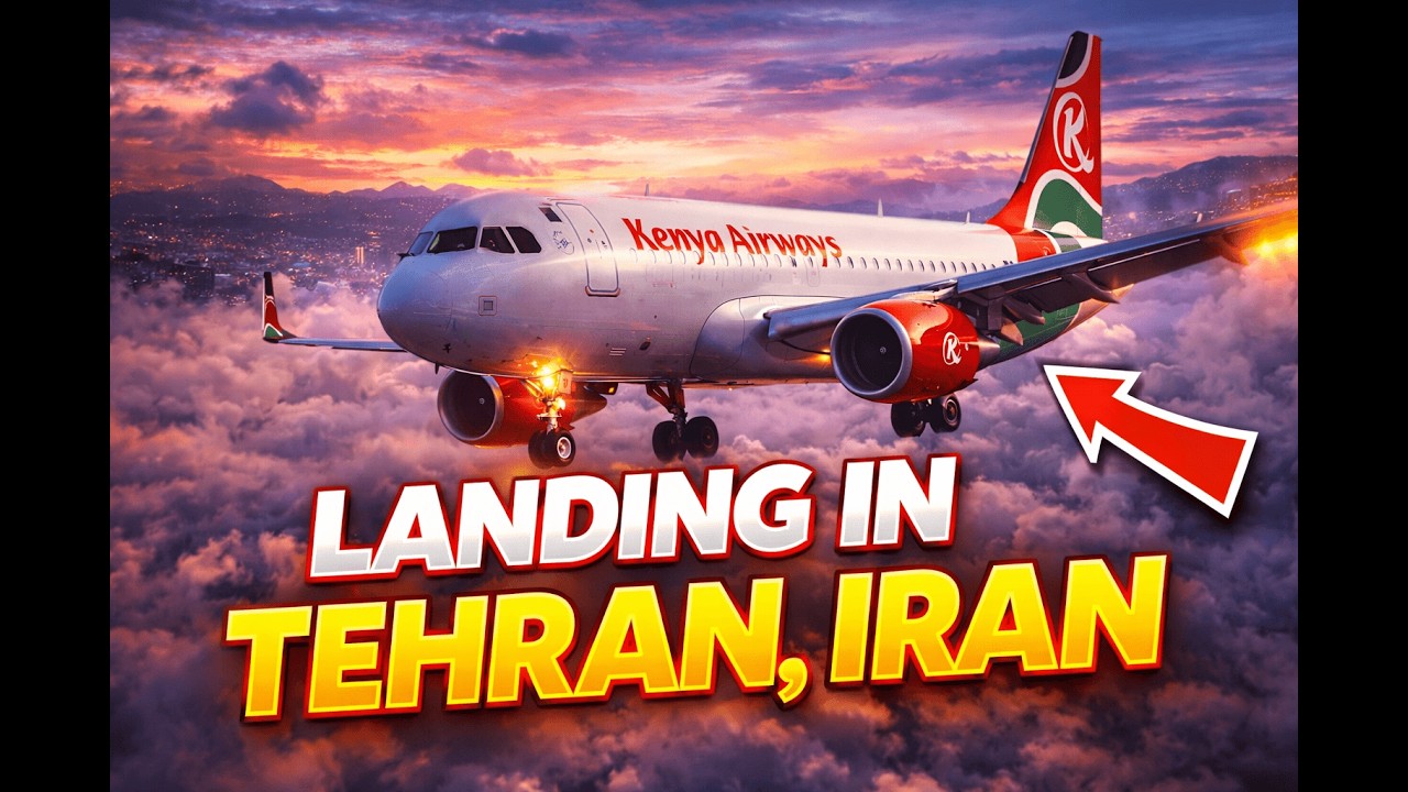 Landing in Tehran, Iran | Full Flight Approach & Touchdown
