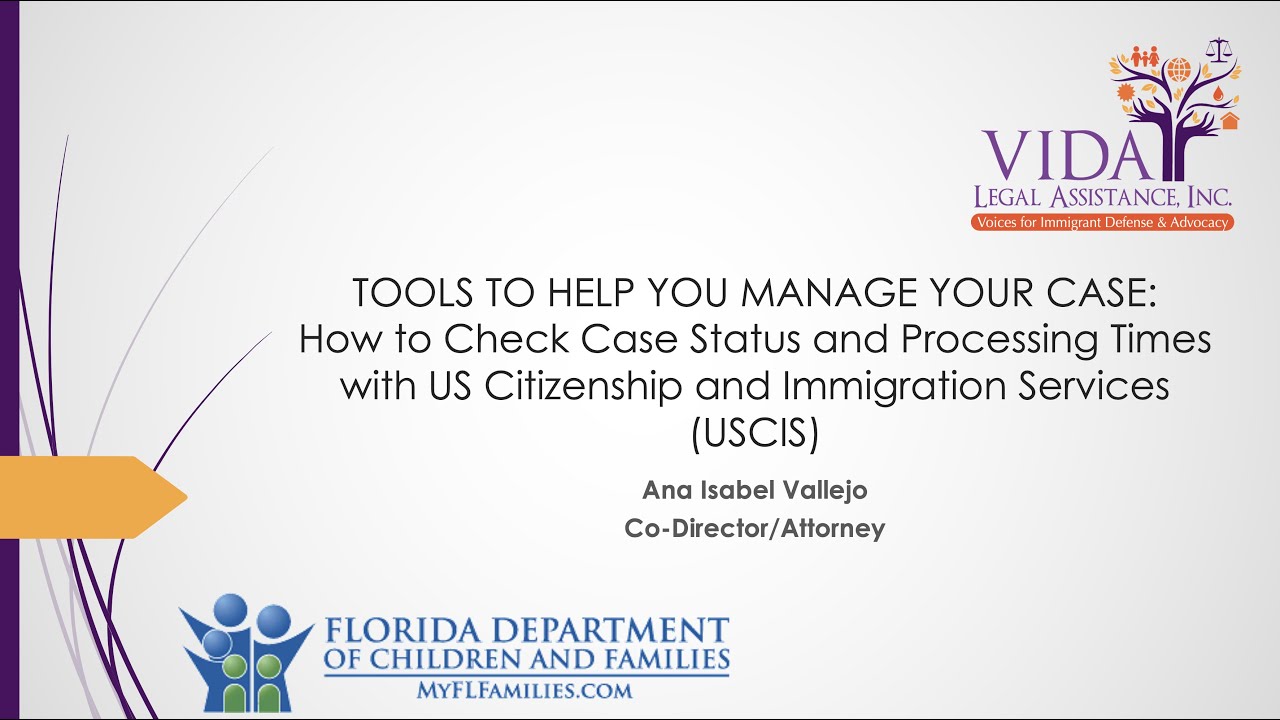 TOOLS TO HELP YOU MANAGE YOUR CASE-How to check case status and processing times with US Citizenship