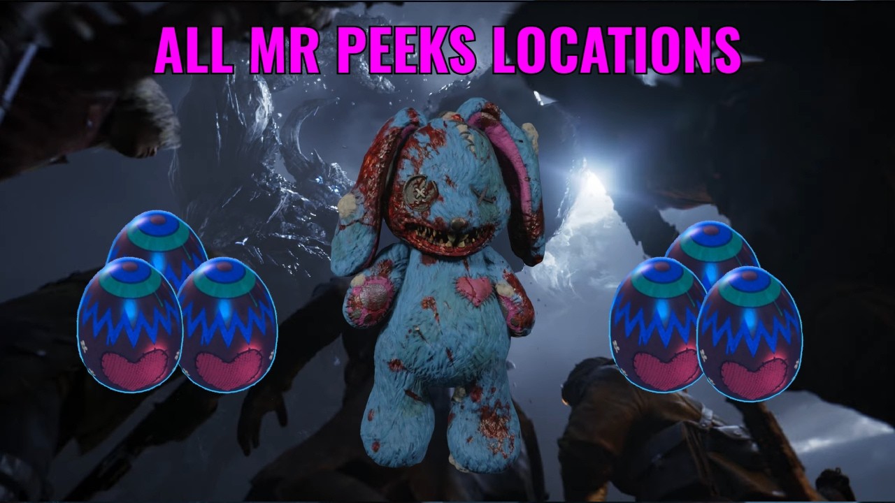 How To Get Mr Peeks Lucky Gold Egg | All Totenreich Peeks Lucky Egg Locations