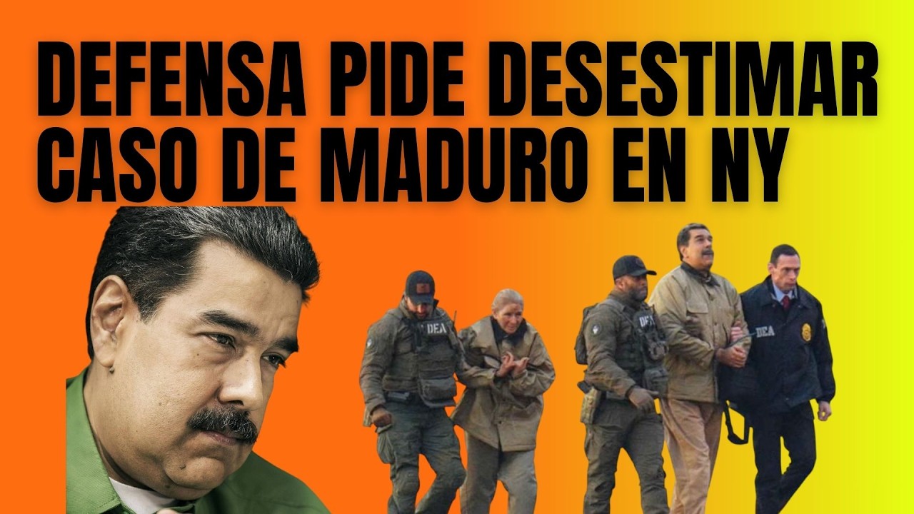 URGENTE: DEFENSA PIDE A LA CORTE DESESTIMAR ACUSACIÓN CONTRA NICOLÁS MADURO