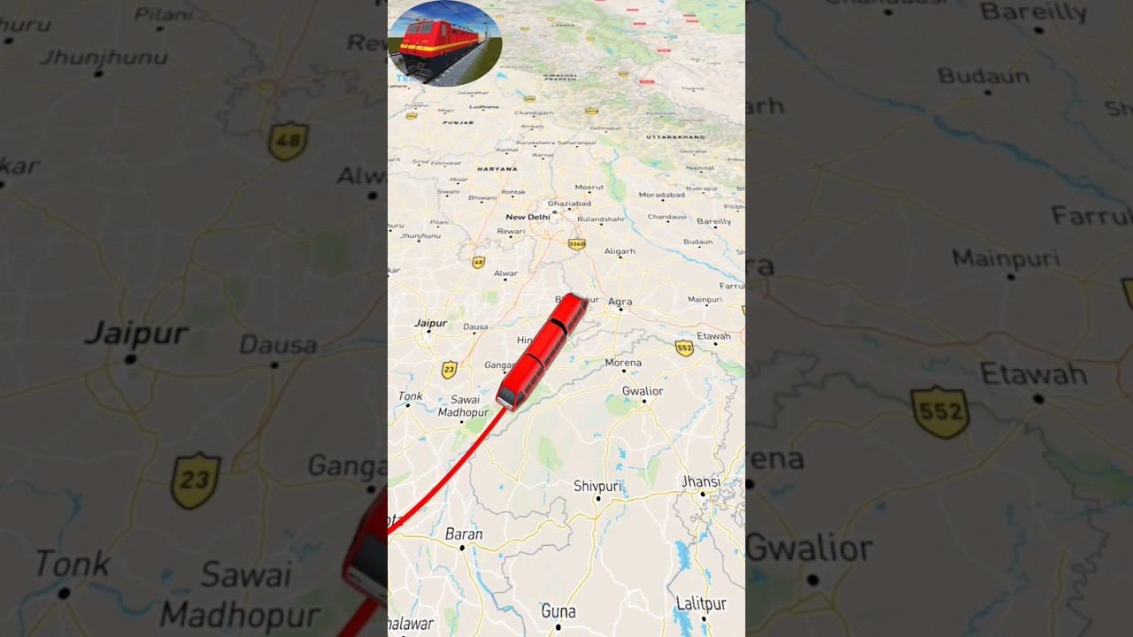 Patliputra Humsafar express Udaipur to Patna train journey#train #trainjourney  #bihar  #map