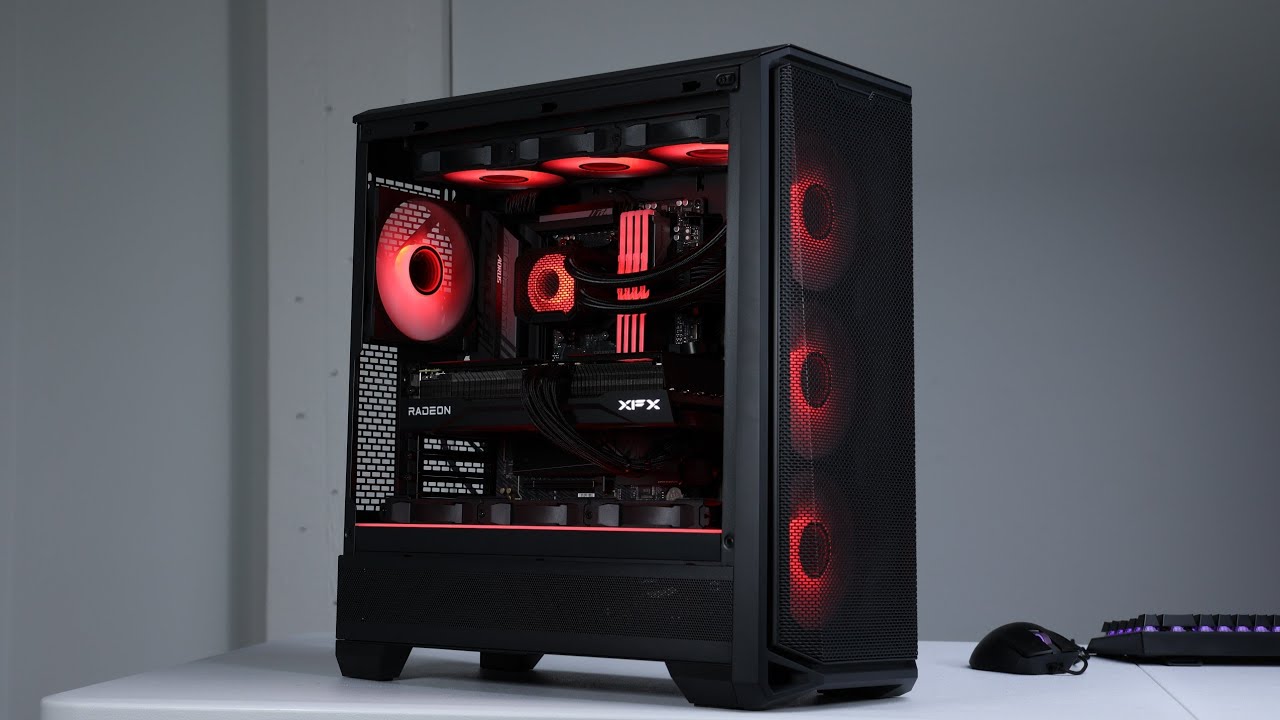 Building in the Phanteks Eclipse G400A - 9070 XT | 9800X3D