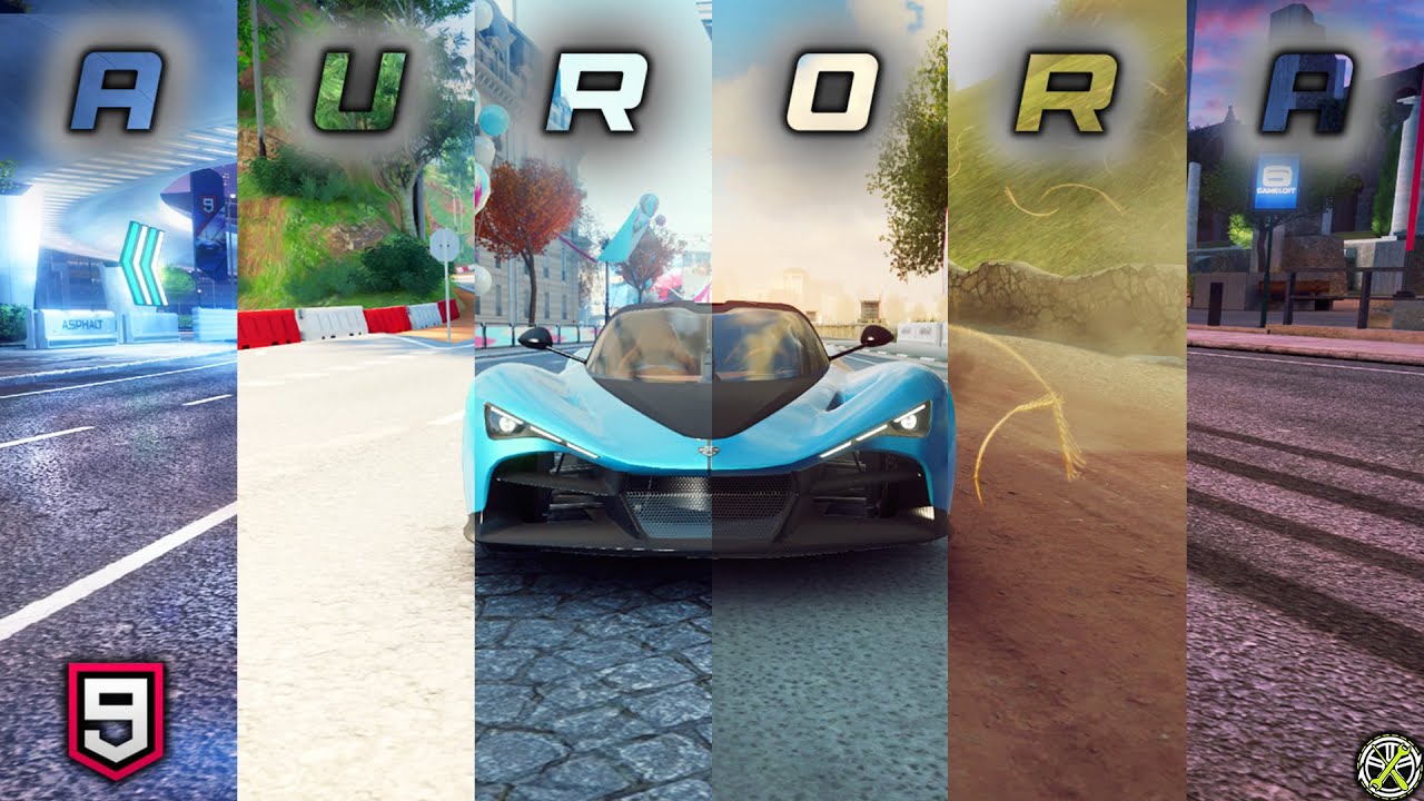 Asphalt 9 | Zenvo Aurora Tur - Test Drive on 6 Tracks