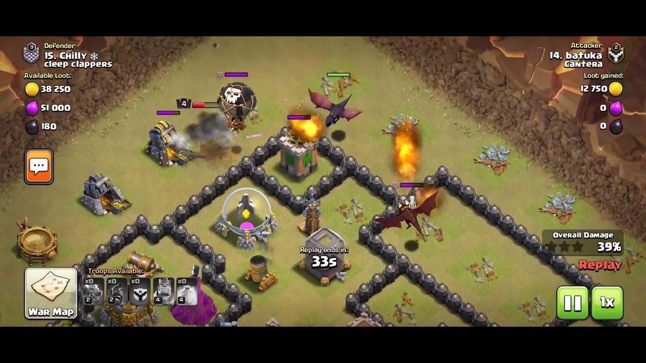 Clash of Clans | ANTI-DRAGON / ANTI-HOG RIDER BASE - TOWN HALL 8 | WAR BASE (June 2023)