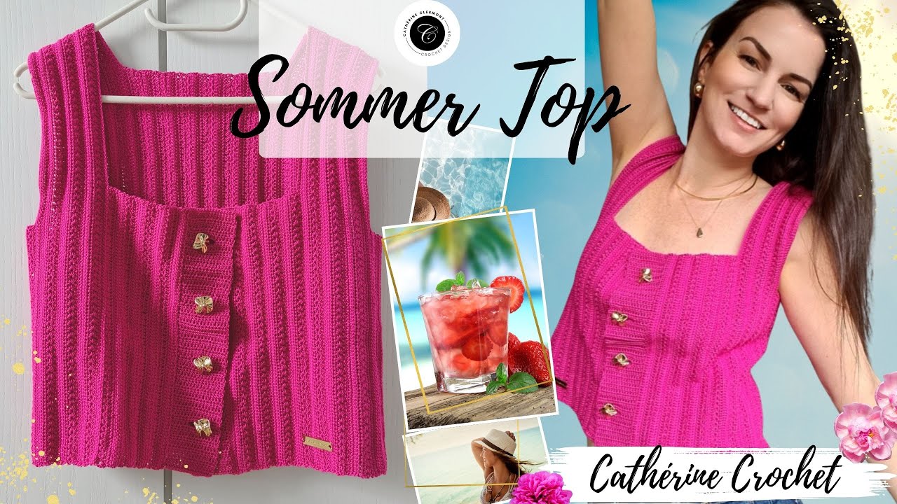 Sommertop häkeln – Einfach & stilvoll | DIY Tutorial