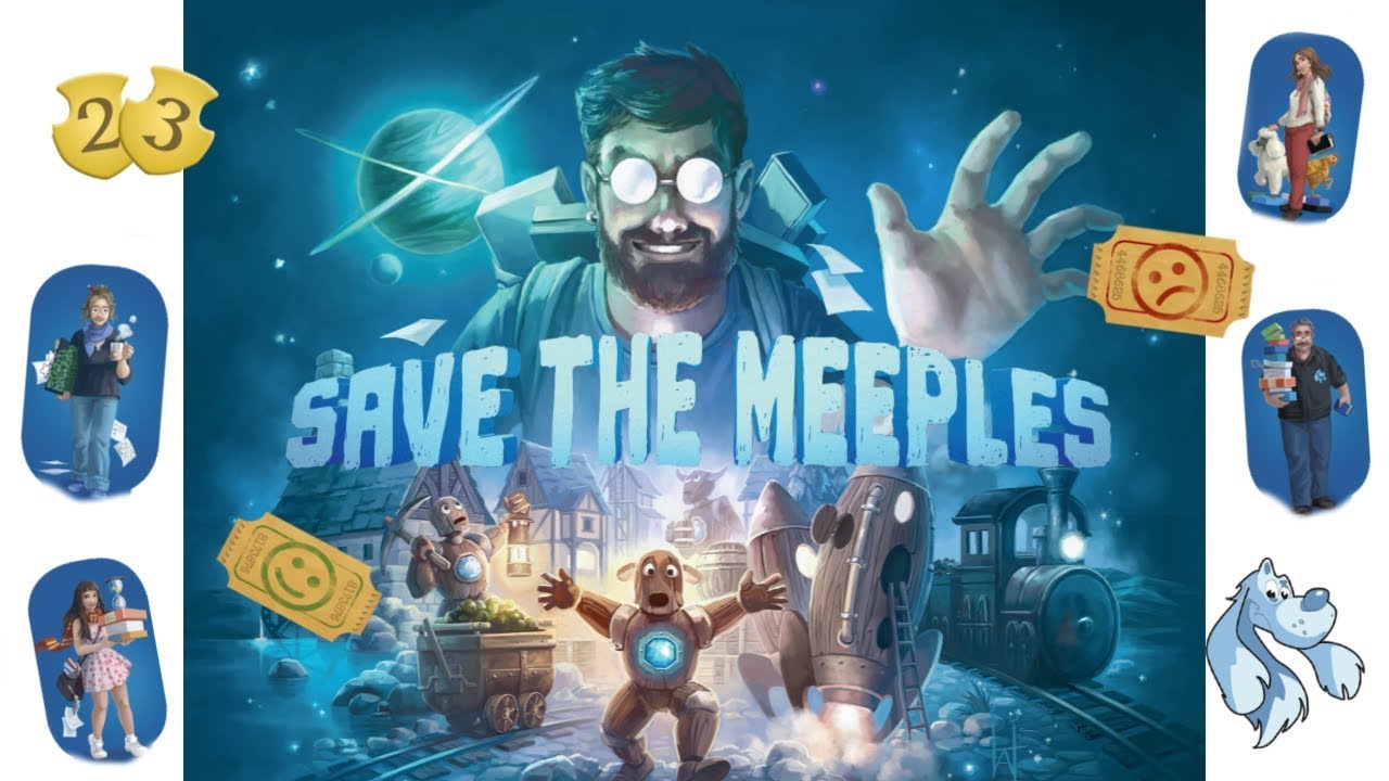 La règle en vidéo de Save The Meeples