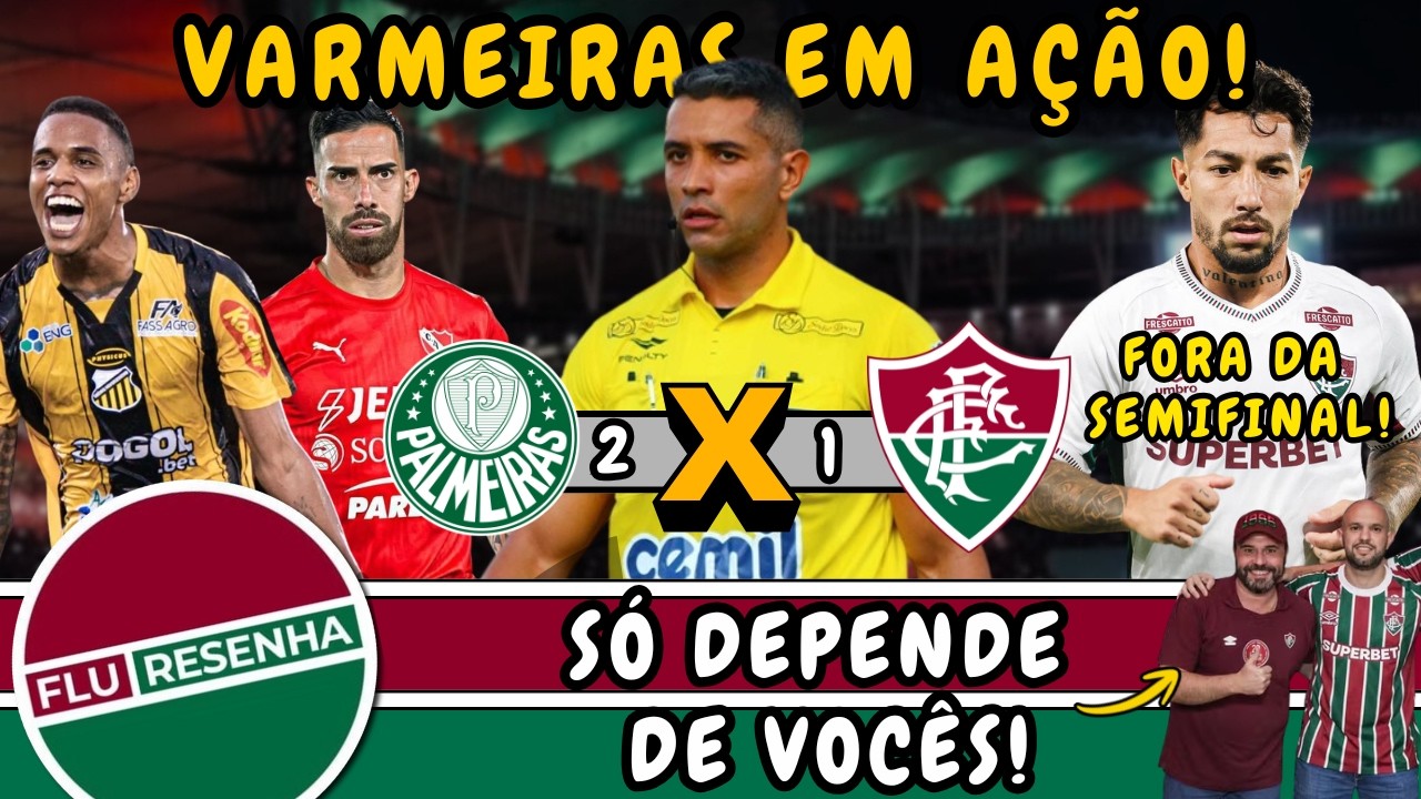 PÓS-JOGO: PALMEIRAS X FLUMINENSE | 🚨 TRICOLOR SEGUE EM BUSCA DE REFORÇOS!