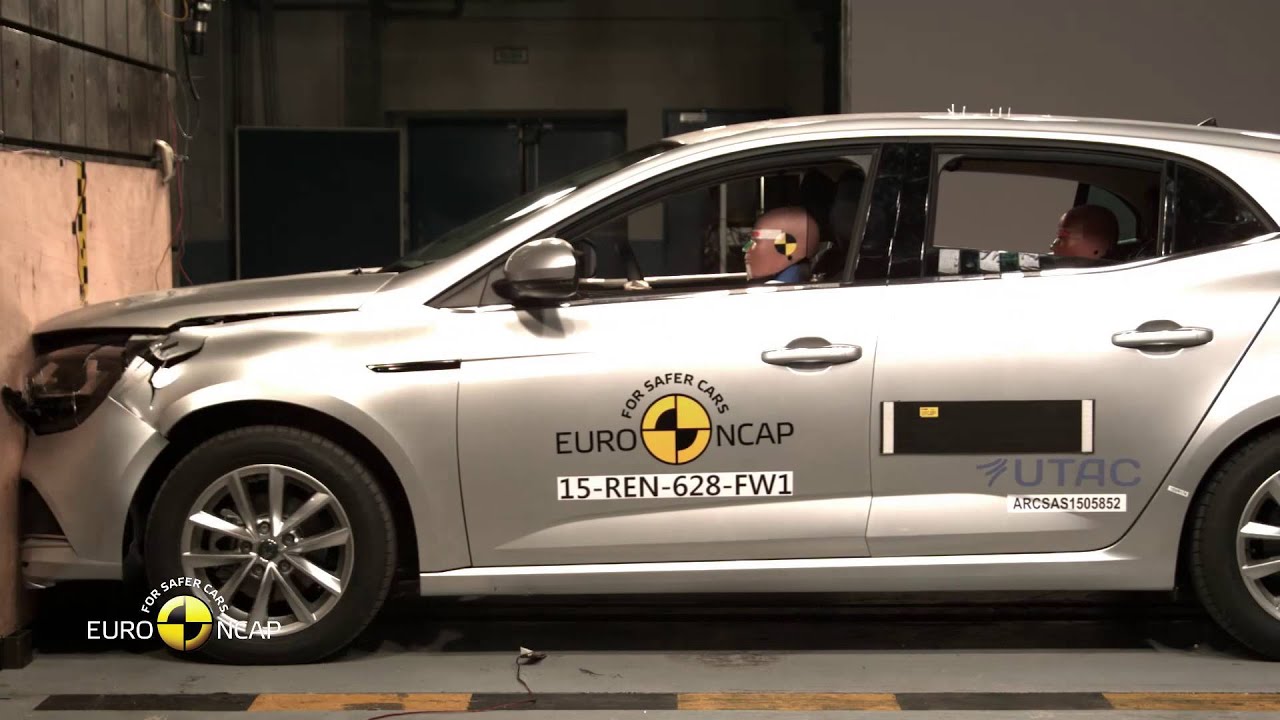 Euro NCAP Crash Test of Renault Megane 2015