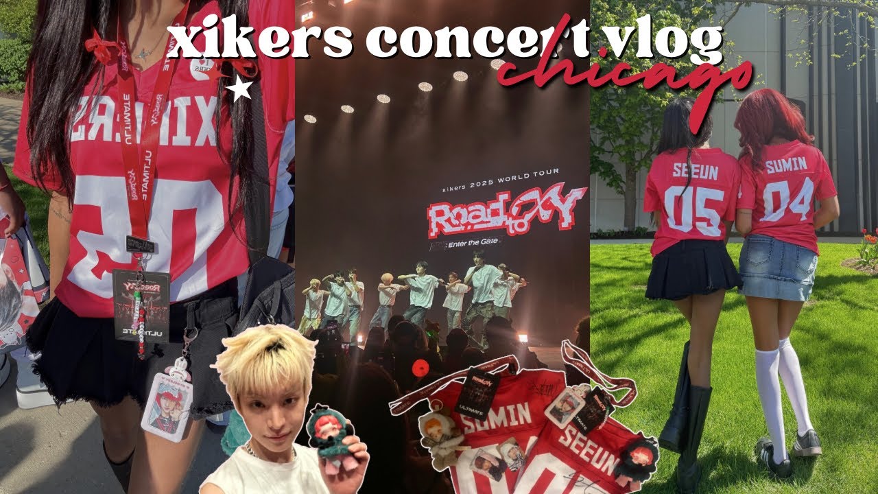 xikers concert vlog: chicago