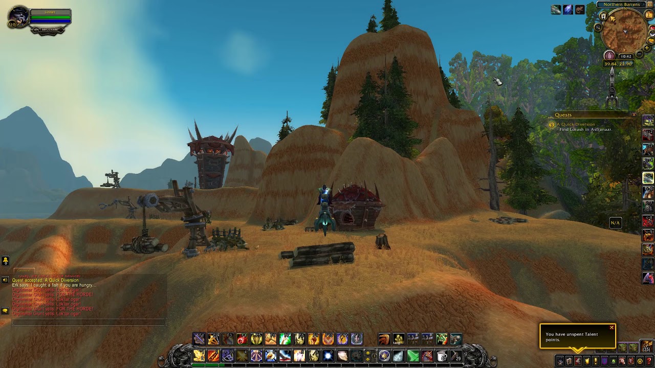 A Quick Diversion Quest ID 50646 Playthrough World of Warcraft