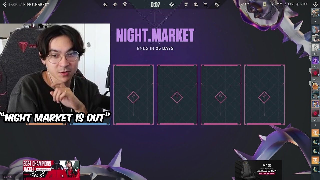 Sen TenZ Reacts To His Night Market (Good or Bad?)